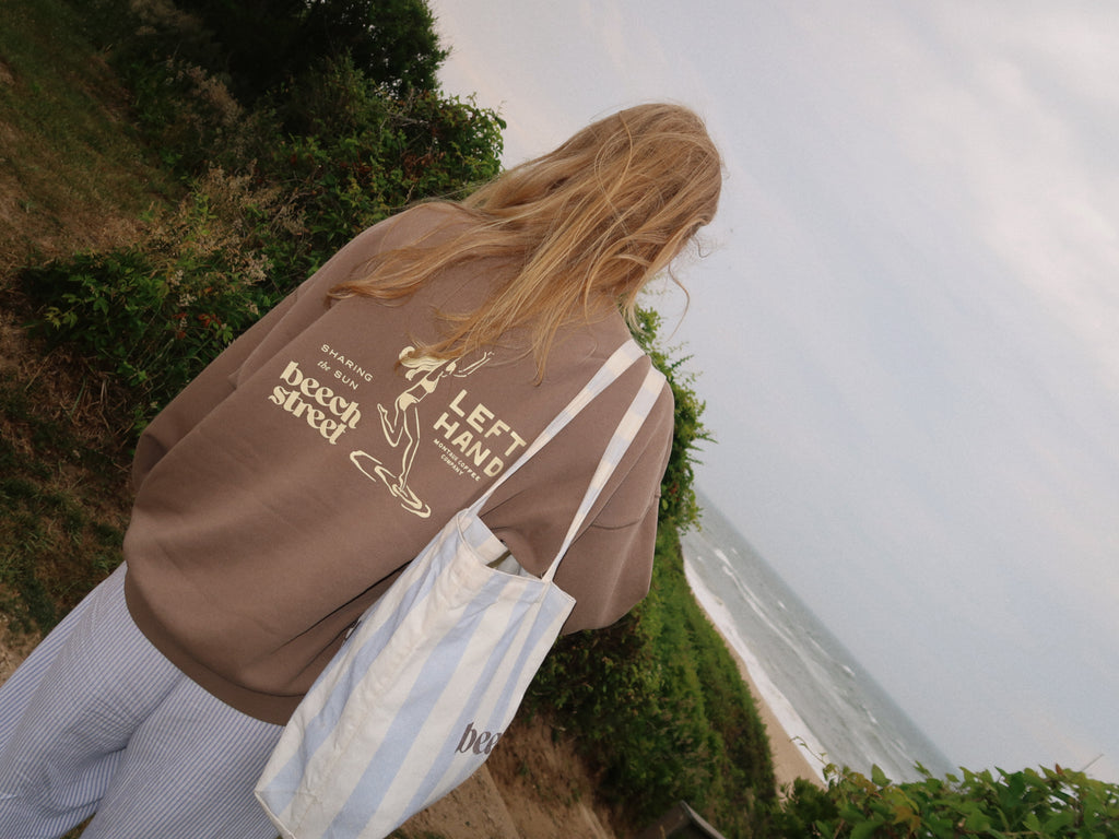 Left Hand x Beech Street Crew Neck