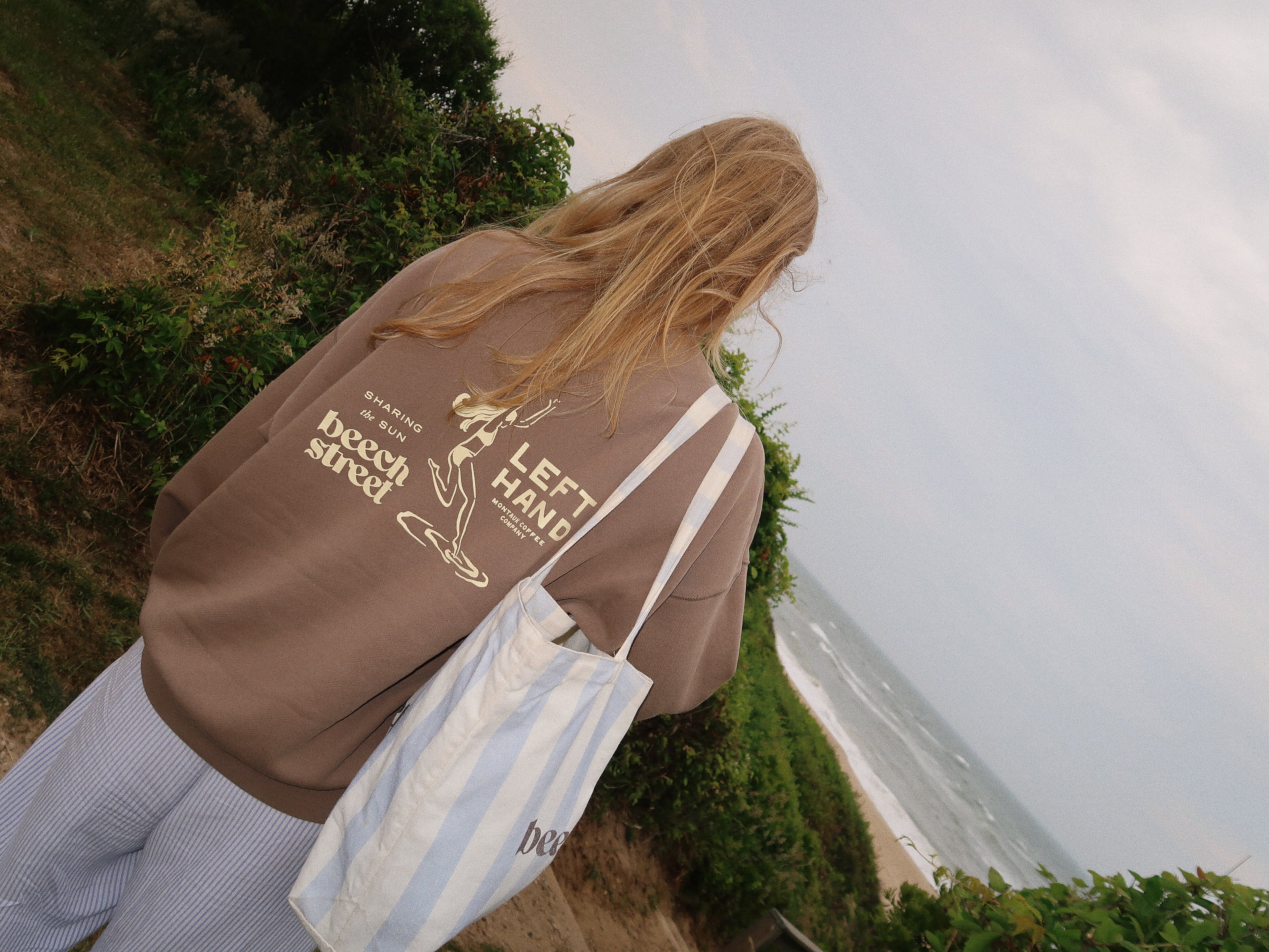 Left Hand x Beech Street Crew Neck